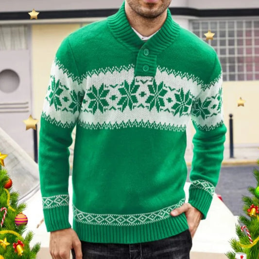 Men's Knitted Christmas Sweater